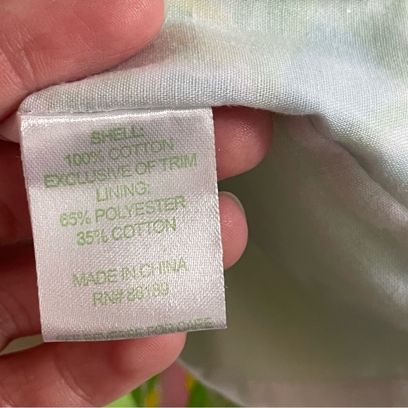 Lilly Pulitzer girls Sheath Dress Elephant ears print - Picture 6 of 8